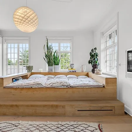 Large Pool Close To Forest Risskov