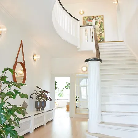 Large Pool Close To Forest Risskov