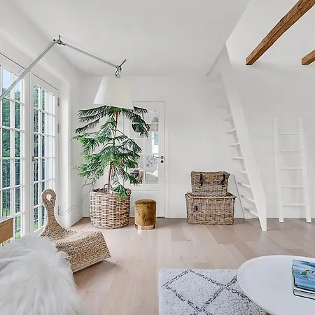 Large Pool Close To Forest Villa Risskov